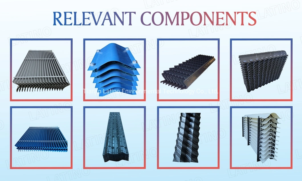 PVC Drift Eliminator for Counter Flow Cooling Tower