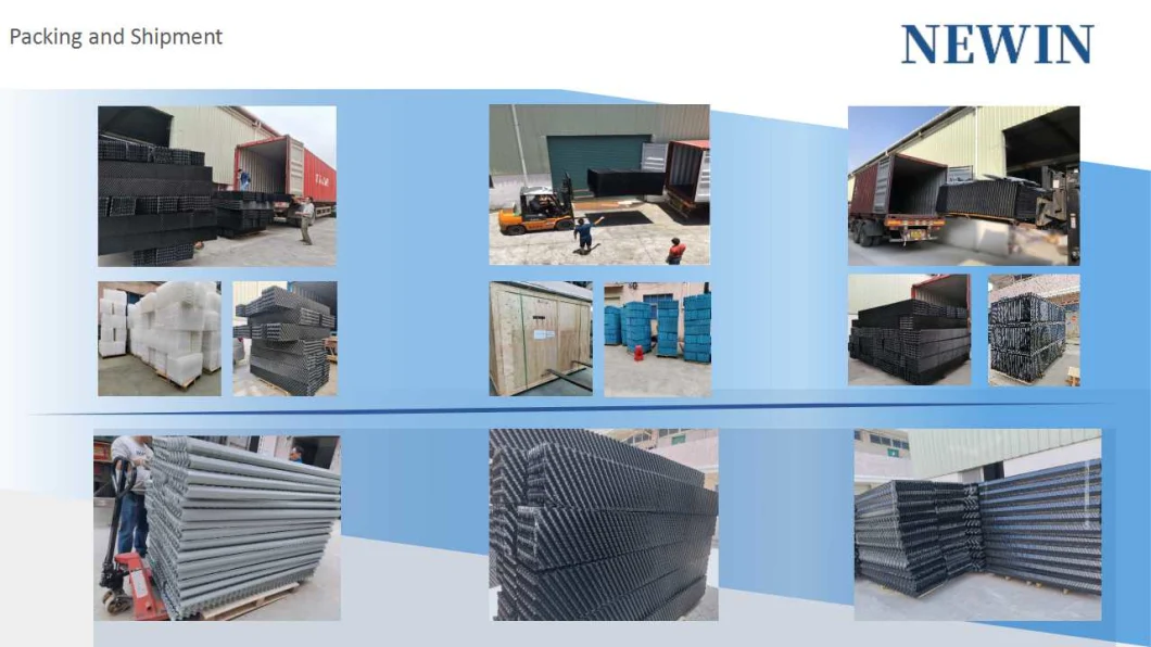 PVC Material Cross Flow Cooling Tower Fill/Fills/Filling/Infill/Infills for Shinwa Cooling Tower