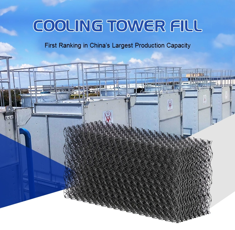 New Design PP Net Fill Cooling Tower Net Filler